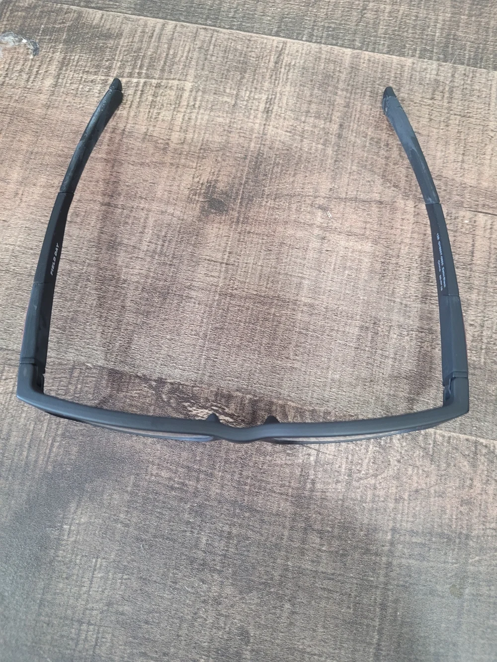 OAKLEY FIELD DAY Matte Black Rectangular Glasses